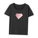 thumbnail image 3 of Camiseta para mujer, disfraz de verano, ropa deportiva suave, camiseta básica para viaje y vacaciones S, 3 of 7