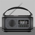 thumbnail image 4 of Dsscvnef 12000mAh Solar Hand Crank Radio | All Round Outdoor Power Balancing Emergency and Entertainment, 4 of 8