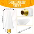 thumbnail image 2 of 12 Pcs Wax Replacement Head Tips Rhinestone Picker Tool for Nail Dotting Pen to Pick Up Nail Gem Jewelry Wax Pen for Rhinestones (White), 2 of 4