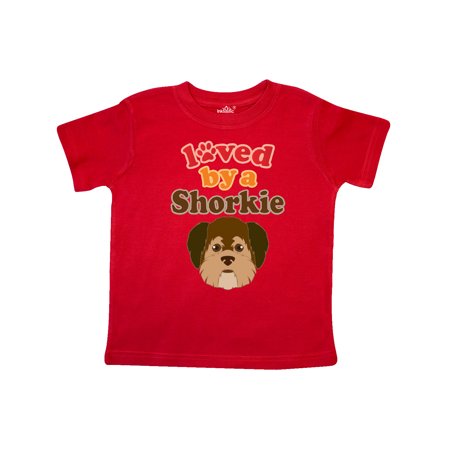 

Inktastic Shorkie Dog Shih Tzu Yorkie Gift Toddler Boy or Toddler Girl T-Shirt