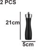 thumbnail image 2 of Molinillo de pimienta manual de acero inoxidable 304 - Cajas de dos colores de 8 pulgadas Adepaton CPB-US-YYM484-4, 2 of 4