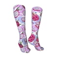 thumbnail image 3 of Rocae Dragon Fruit Novelty Casual compression Socks For Women Men Contrast Color Stockings, 3 of 8