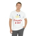 thumbnail image 6 of Fireworks & Chill | Men's 4th of July Shirt | Independence Day Tee, 6 of 8