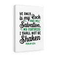 thumbnail image 5 of Scripture Walls Psalm 62:6 Salvation My Fortress Bible Verse Canvas Christian Wall Art Ready to Hang Unframed, 5 of 16