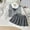 Grey, variant on Clothes for Girls 2 Piece Girls Outfits Long Sleeve Pullover Bowknot or Heart Top and Skirts Fall Outfits Girls Clothes Size 4-5 Years