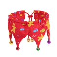 thumbnail image 1 of Dogs Adjustable Puppy for Small Dogs Christmas Scarf Hat Cat Costume Pets Hat Pet Accessories Cat Collar RED GINGERBREAD MAN COLLAR, 1 of 8
