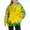 Green, variant on Bovemsi Sweatshirt for Women Loose Plus Size Tie Dye Print Casual Hooded Top Comfort Hoodie
