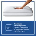 thumbnail image 2 of Sealy Essentials Memory Foam Bed Pillow, Standard, Adult, 2 of 9