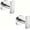 Round Brushed Nickel, variant on Towel Hooks for Bathrooms, Brushed Nickel Towel Hook for Kitchen Bathroom, SUS304 Stainless Steel Coat Hook, Square Heavy Duty Holder Robe Hooks for Hanging Towels, Coats, sponges, Wall Mount, 2 Pack