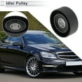 thumbnail image 3 of Unique Bargains Drive Belt Idler Pulley for Porsche Cayenne 2011-2018 Serpentine Tensioner Pulley Idler  No.95510211921 Plastic Black 1 Pcs, 3 of 6