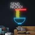 thumbnail image 3 of Handmadetneonsign Send Nood Ramen Neon Sign, Japanese Ramen Noodles Led Sign, Ramen Noodle Bowl, 3 of 5