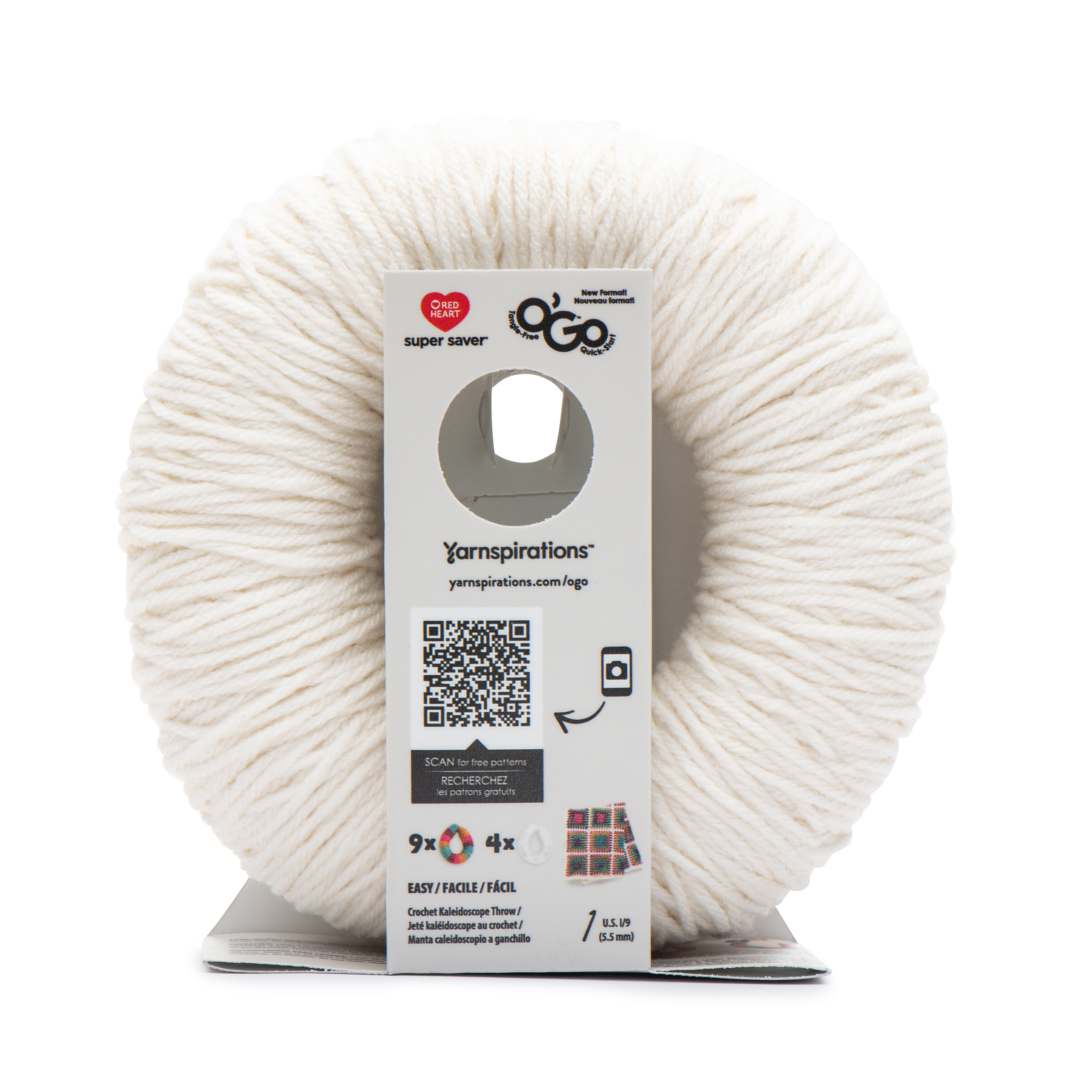 Red Heart® Super Saver Yarn - Light Grey, 7 oz - Fry's Food Stores