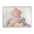 thumbnail image 3 of Pink Clouds 80''x58'' Extra Large Plush Memory Foam Rug, Soft, Absorbent, Non Slip, 3 of 7