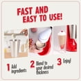 thumbnail image 2 of Nostalgia Retro Coca-Cola Drink Mixer, 16 oz Milkshake Maker with Stainless Steel Cup and Rod, 65W, Red, 2 of 7