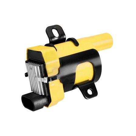 Yellow Ignition Coil Compatible with 1999-2005 Chevrolet Silverado 2500 6.0L Replacement for UF262