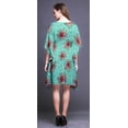 thumbnail image 3 of Bimba Robe de Plage Courte Kaftan Bikini Coverup Midi pour Femmes-4x-5x, 3 of 5