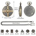 thumbnail image 5 of Mini Dnd Dice Set Steampunk Gear Pocket Watch Dice Set Metal Dd Dice Role Playing Board Games Accessories For Tabletop Adventures b, 5 of 5