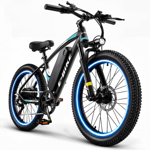 20MPH Electric Bicycles for Adults,500W Motor,35 Miles,432WH Removable Battery, 7-Speed,26"Commuting Ebike,UL2849