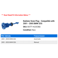 thumbnail image 2 of Radiator Drain Plug - Compatible with 2001 - 2005 BMW 325i 2002 2003 2004, 2 of 2