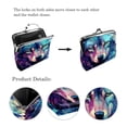 thumbnail image 3 of Coin Purse with 0.7 Microfiber Zinc Alloy Jaws, 4.3x4.7 in/11x12 cm, for Women and Girls, 3 of 7