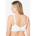 thumbnail image 2 of Comfort Choice Women's Plus Size Wireless Microfiber T-Shirt Bra, 2 of 6