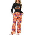 thumbnail image 4 of INSPIRE CHIC Halloween Matching Cute Pumpkin Print Long Sleeve Top with Pants Family Pajama Sets XS Orange Child, 4 of 5