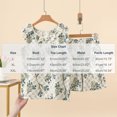 thumbnail image 4 of Bxsruta Women's Floral Print Pajama Set Sleeveless Ruffle Trim Top and Shorts 2 Piece Sleepwear for Women Lightweight Lounge Wear, 4 of 7