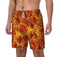 thumbnail image 2 of Balery Sunflower4 Mens Swim Trunks Swim Shorts for Men Quick Dry Inseam Beach Shorts with Compression Liner Pocket-Medium, 2 of 9