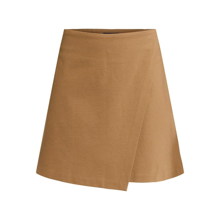 Brown suede skirt extender deals