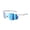 Mirrored Ice Blue, variant on WORLUX TR90 Sports Sunglasses, Impact Resistant Cycling Goggles