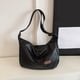thumbnail image 1 of Bolsa de hombro para mujer negra, bolsa de mensajero, moda casual, tamaño S, 1 of 6