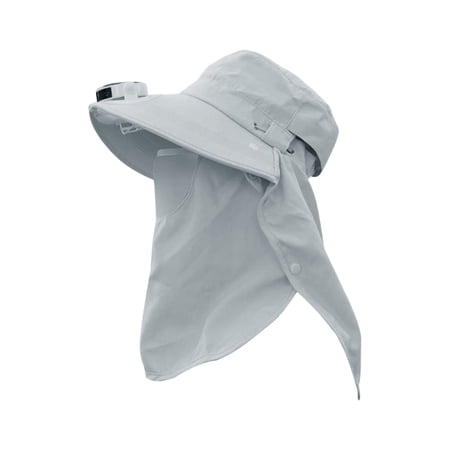 Solar Fan Hat for Men and Women – UV Protection Cap with Built-in Solar-Powered Fan Breathable Polyester Hands-Free Cooling for Gardening Hiking Fishing