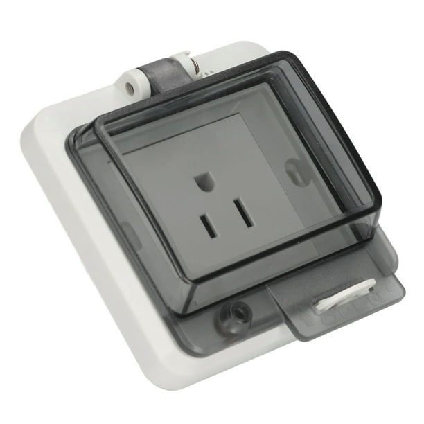 Socket, US Standard Résistance Aux Chocs IP66 Prise électrique Robuste Avec  Accessoires Pour L'extérieur Pour Le Bureau 