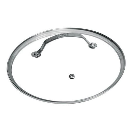 - 10 in. As Seen On TV Glass & Stainless Steel Lid Clear