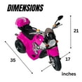 Kid Motorz Motorcycle in Pink (6V)