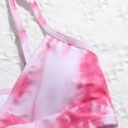 thumbnail image 7 of New Trendy!Homenesgenics Toddler Kids Baby Girls Fashion Cute Gradient Print Swimming Trunks Skirt Seaside Swimsuit Summer Set Pink 8 Years, 7 of 7