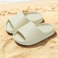 thumbnail image 5 of Kids Cloud Slides for Girls Boys, Non-Slip Thick Sole Pillow House Slippers Bathroom Shower Open Toe Toddler Sandals Indoor Outdoor Slipper Comfortable Lightweight, 5 of 6