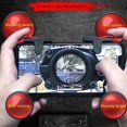 thumbnail image 3 of Trigger 4 Fingers for Touch Gamepad Mobile Game Controller Aim Button Shooter Joystick Ignition for Phone Accessories, 3 of 4