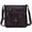 Black, variant on PINQI Ladies Fashion One Shoulder Bag Retro Small Square Bag Women's Multiple Pockets Bag Soft Bag with Large Capacity Travel Work (A,One Size)