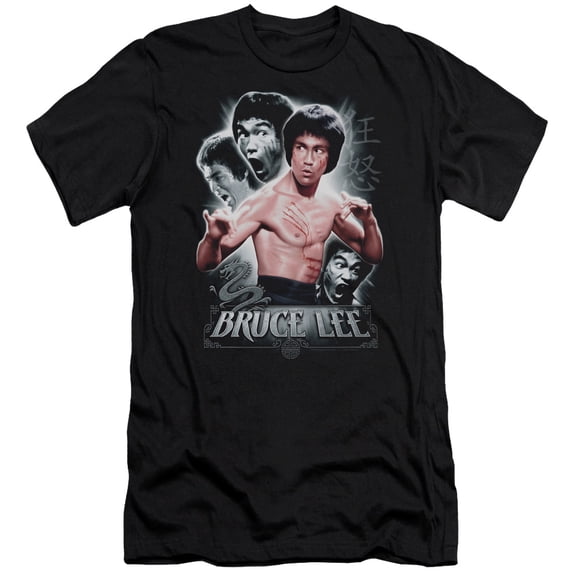 Bruce Lee - Inner Fury - Premium Slim Fit Short Sleeve Shirt - X-Large