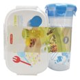 thumbnail image 4 of Vaso y contenedor de alimentos Valtari color Azul con tapa y cuchara, 4 of 4