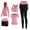 Pink, variant on Yoga Sets for Women Sports Yoga Clothing Set 5 Piece Pink Women's Activewear S