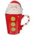 thumbnail image 1 of Ornamento de fiesta de navidad de la copa de acero inoxidable de Santa Claus., 1 of 6