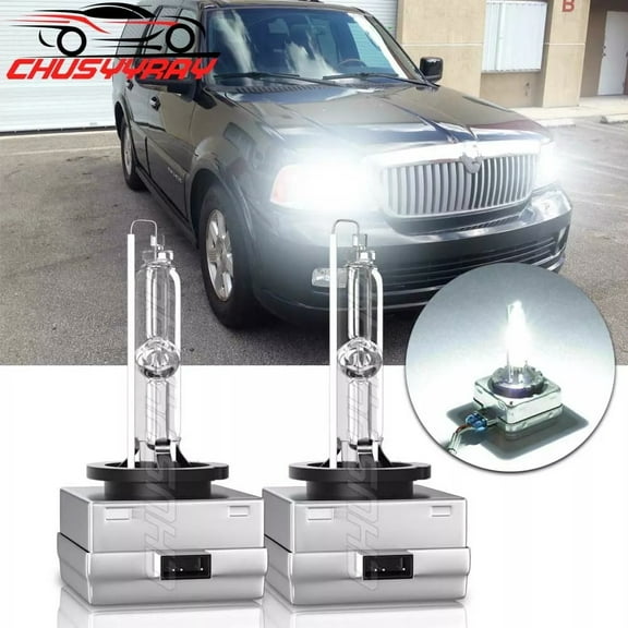 For Lincoln Navigator 2003-2006 HID Xenon D1S Headlight Low Beam Bulbs 6000k White 2 Pack