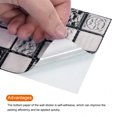 thumbnail image 3 of Unique Bargains 10Pcs 3D Mosaic Tile Stickers, 10 x 10cm Square Wallpaper Self-Adhesive PVC Waterproof for Kitchen (Style 13), 3 of 6
