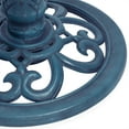 thumbnail image 4 of Alpine Corporation 28"H Pedestal Birdbath with Scrollwork Base and Stakes, 4 of 5