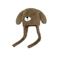 thumbnail image 2 of Milageto Women Winter Hat with Ear Flaps Plush Hat Windproof Furry Bear Hat with Ears Coffee, 2 of 7