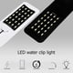 thumbnail image 4 of Lámpara LED ultrafina para acuario, luz LED para acuario, 10W, con clip Jadeshay A, 4 of 8