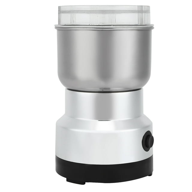 Coffee Mill, Easy Cleaning Electric Grinder, Stainless Steel + ABS For Home Restaurant EU Plug 220V
