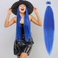 thumbnail image 7 of Braiding Hair 26 Inch Pre stretched Braiding Hair Extension Hot Water Setting Synthetic Hair Pre Stretched Crochet Braids Hai, 7 of 7